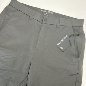 Municipal AllPant Asphalt Mens 32 Performance Pants Stretch Athletic Casual NWT